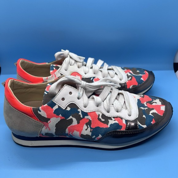 Size 37 LIMITED EDITION Ruthie Davis John Bartlett Vegan Fashion Sneakers Shoes - Picture 3 of 9